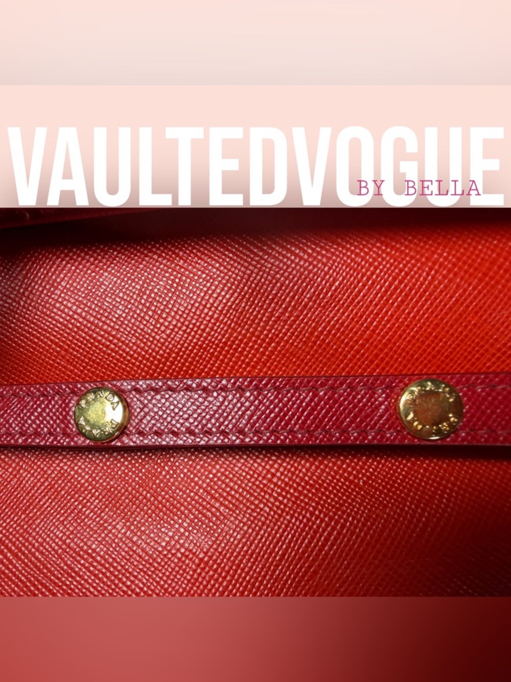 ❤️ PRADA Two-Tone Saffiano Leather Crossbody Bag ❤️ - Picture 8 of 16